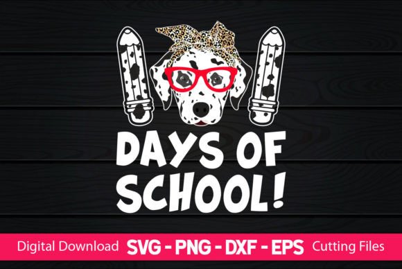 101 Days of School Graphics for Crafts