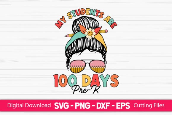 My Students 100 Days: Graphics for Crafts