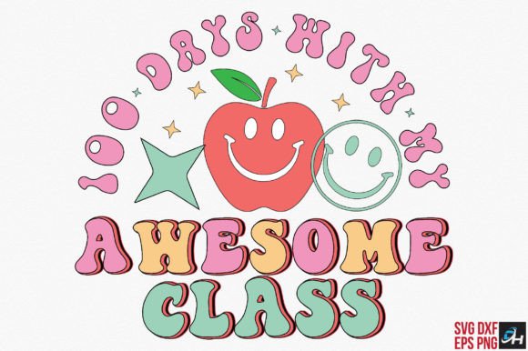 Reviewing 100 Days with My Awesome Class - Retro