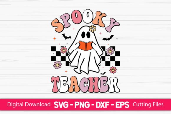 Spooky Teacher Graphics for Crafts