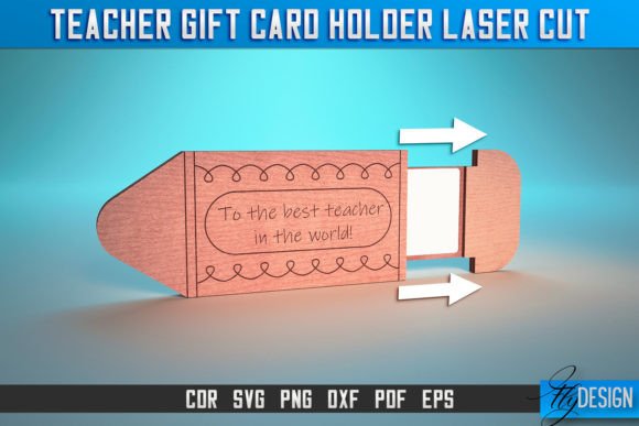 Teacher Gift Card Holder SVG: Crafts & Graphics